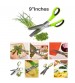 5in1 Multi Layers Kitchen Scissors Cutter Herb Laver Spices Cook Tool Kitchen